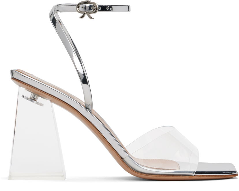 Tenisice i cipele Gianvito Rossi Cosmic 85 Heeled Sandals Metalik | G32208-85PLX-GME