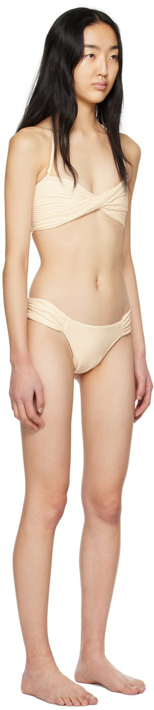 Kupaći kostimi Anine Bing Twist Bikini Set Bež | A-11-2113-127 / A-11-4114-127, 1