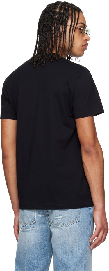 Majica kratkih rukava Versace Versace Jeans Couture Logo Baroque T-Shirt Crna | E78GAHC05_ECJ01C, 2