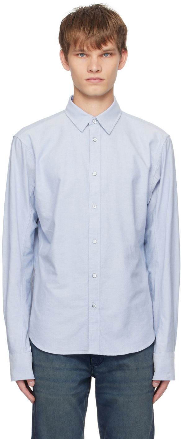 Košulja rag & bone Rag & Bone Engineered Button-Up Shirt Plava | MBW23SA422X2ML