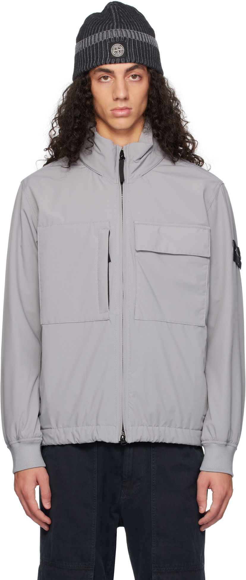 Vjetrovka Stone Island Insulated PrimaLoft Jacket Siva | 811540527