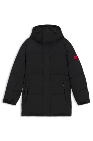 Pernata jakna BOSS Water-repellent Down Coat Crna | 50547890
