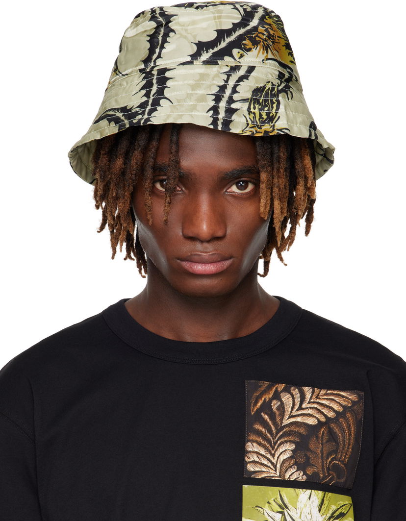 Šešir Dries Van Noten Dries Van Noten Printed Bucket Hat Zelena | 251-029501-1001