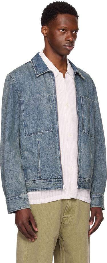 Jakna rag & bone Rag & Bone Simon Garage Denim Jacket Plava | MBW25P2011DNML, 1