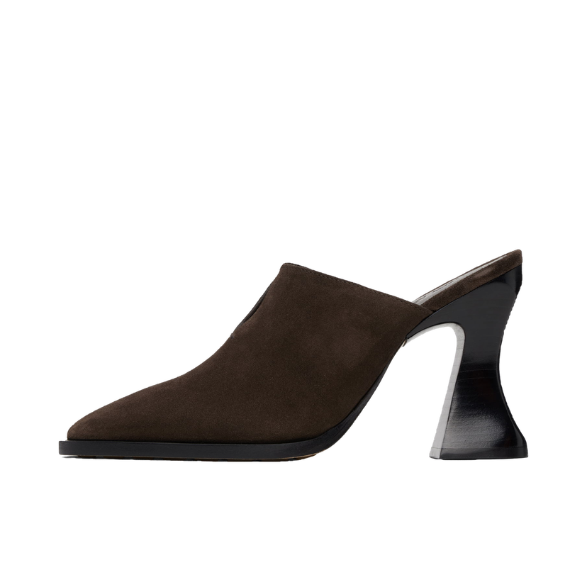 Tenisice i cipele Bottega Veneta Bottega Veneta Cha-Cha Suede Mules Smeđa | 787036 V3QE1
