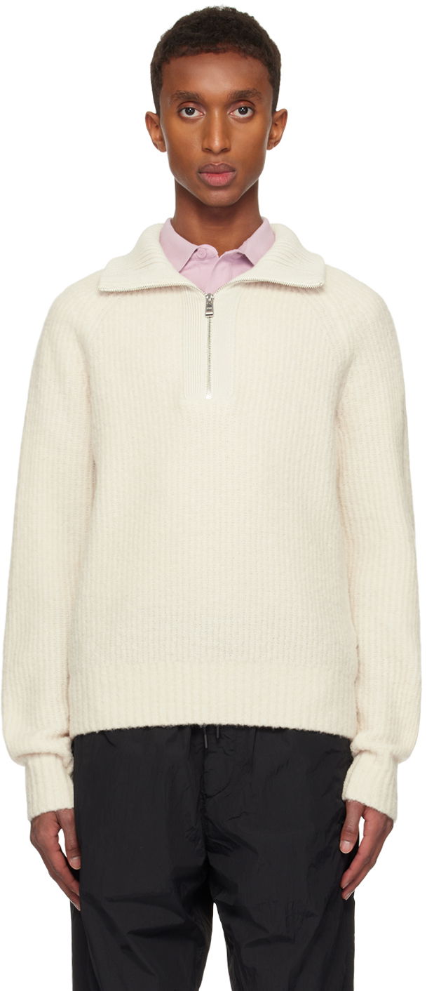Džemper BOSS Wool Turtleneck Bijela | 50526861