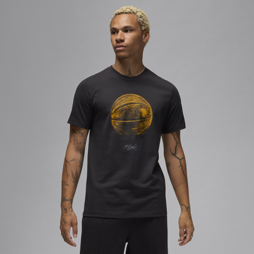 Majica kratkih rukava Jordan T-shirt Print Crna | FZ1993-045