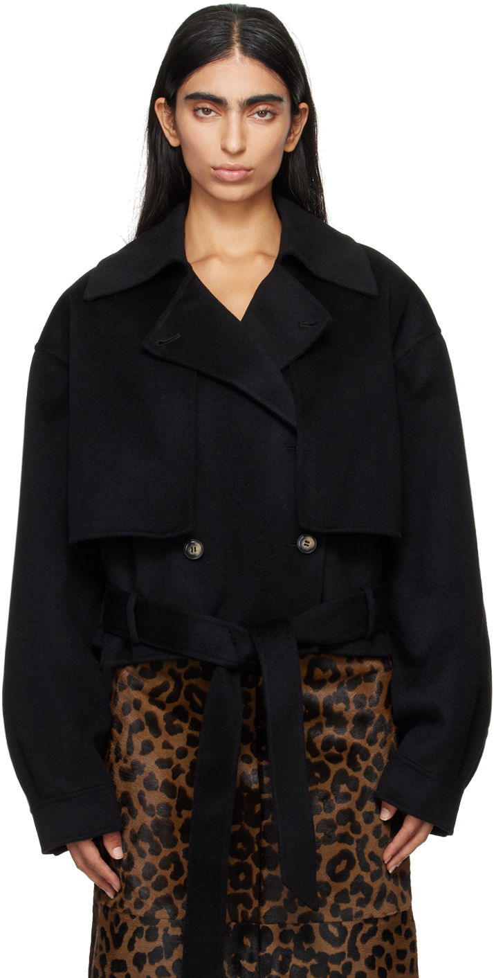 Jakna Nanushka Black Satoyo Jacket Crna | NW24CROW01699