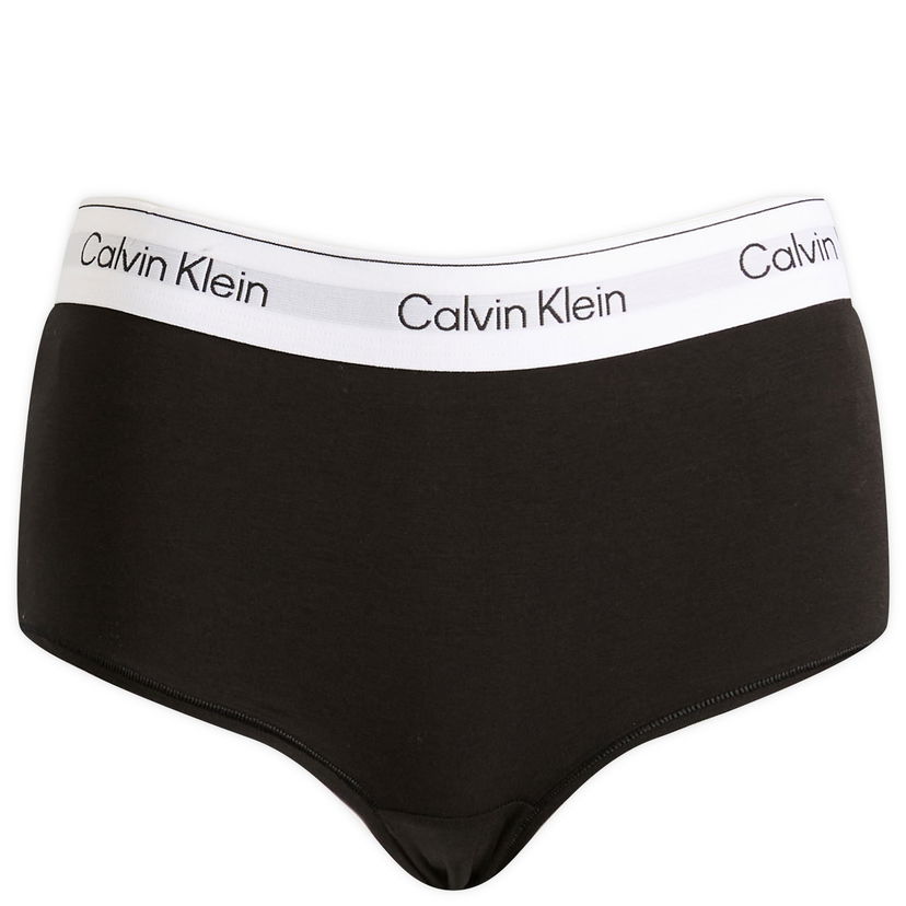 Gaćice CALVIN KLEIN Calvin Klein Icon Boy Shorts, Size Large Crna | LV00QF8527UB1