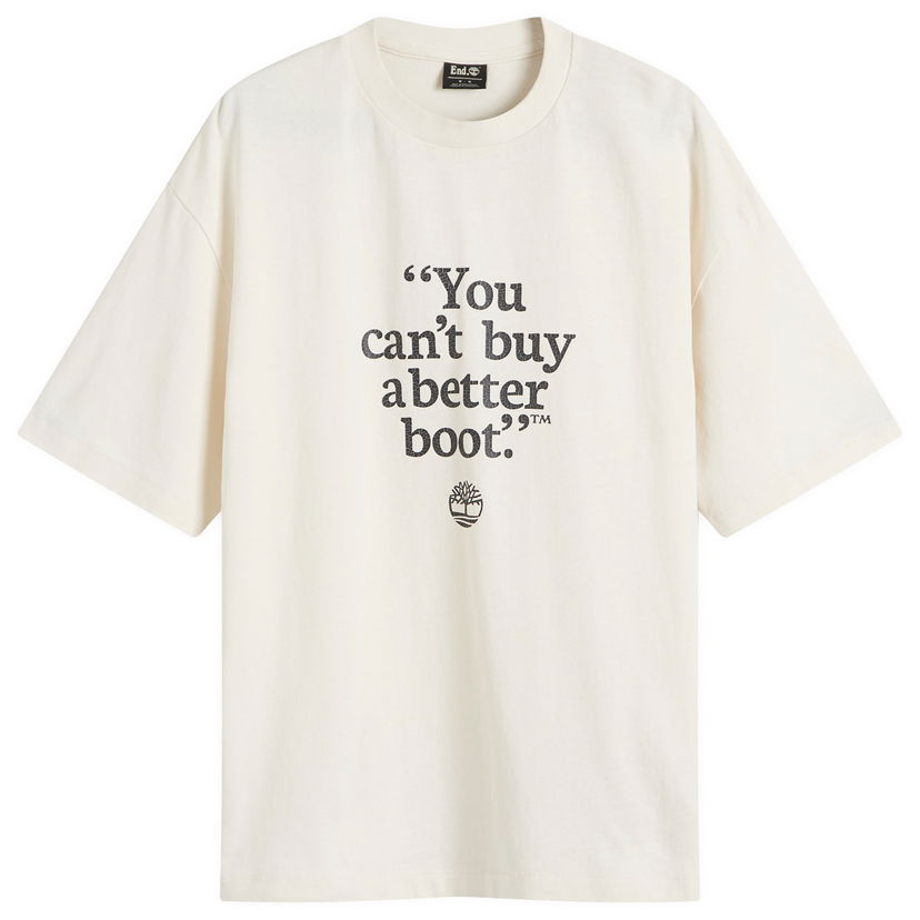 Majica kratkih rukava Timberland Sand Quote Graphic T-Shirt Bijela | A62TU-WHT
