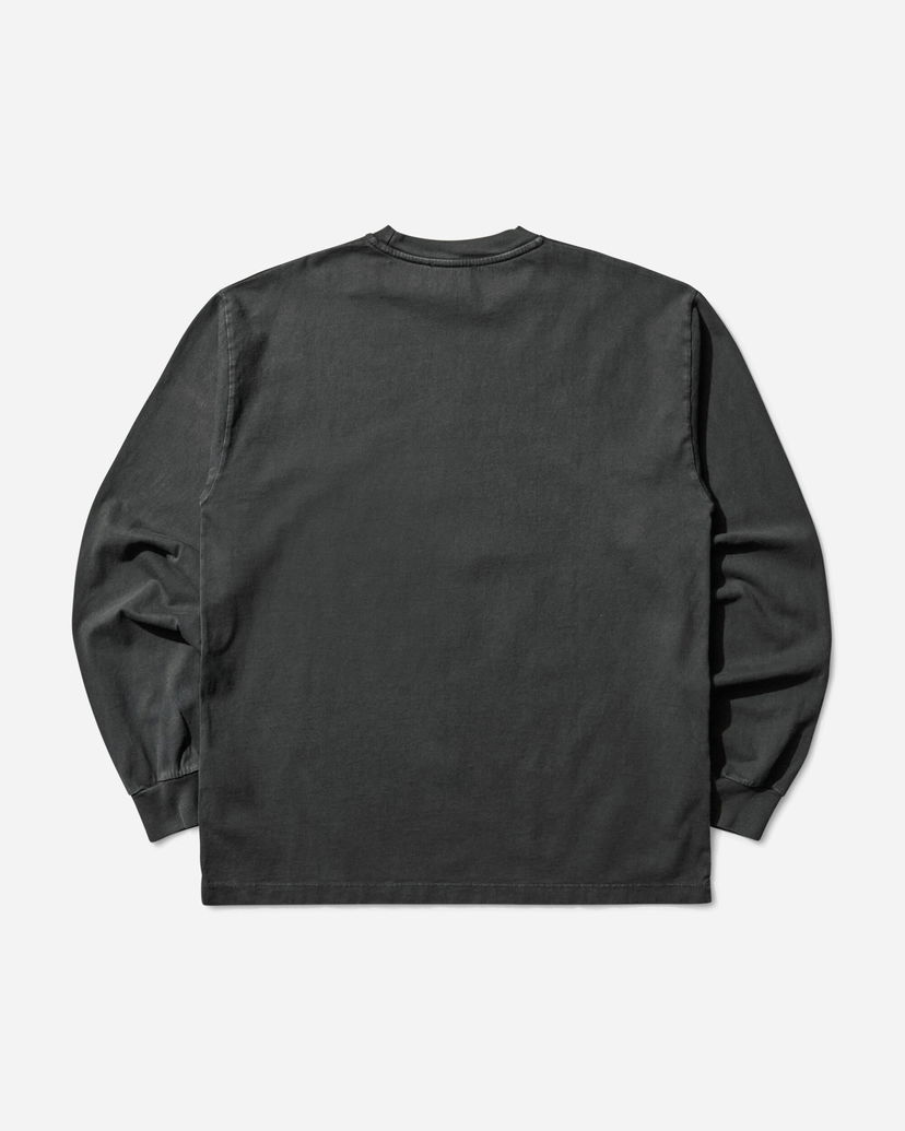 Majica kratkih rukava Aries Grunge Faded Longsleeve T-Shirt Crna | AR6002604 Black