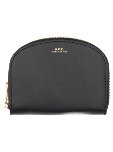 Novčanik A.P.C. Demi-Lune Compact Crna | PXAWV-F63219