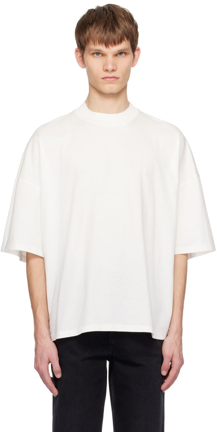 Majica kratkih rukava The Row Dustin Relaxed-Fit T-Shirt Bijela | 289-K291