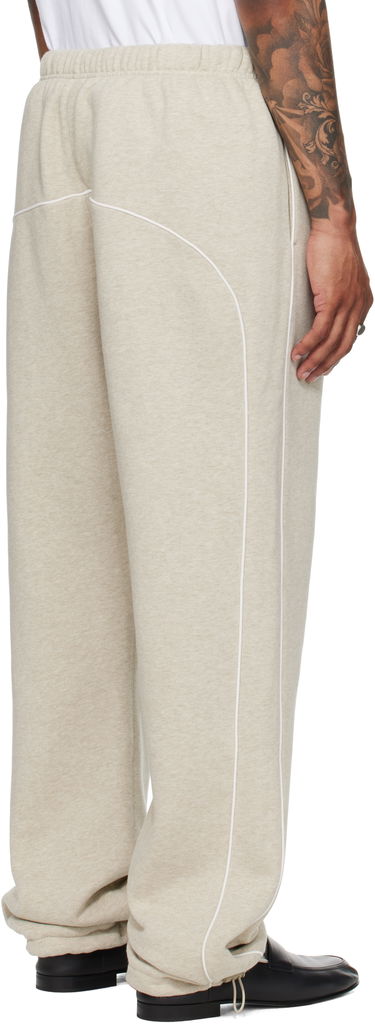 Trenirka Fear of God Fear of God ESSENTIALS Relaxed Fleece Piping Sweatpants Bež | 130SP258062F, 2