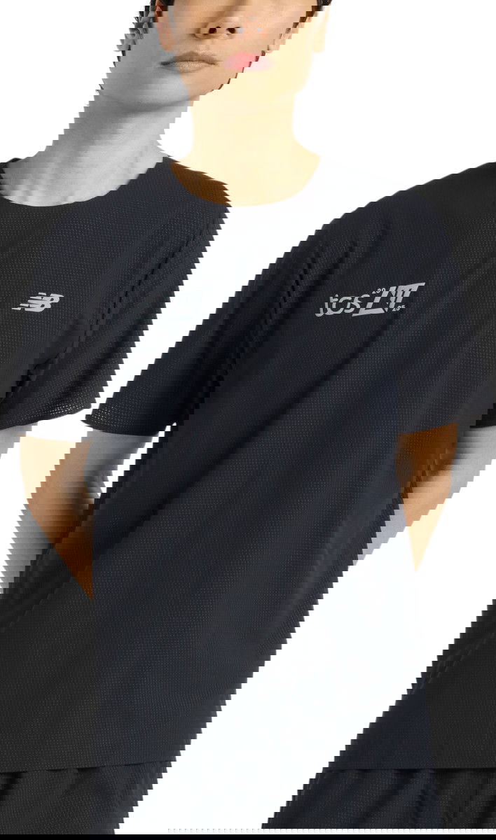 Majica kratkih rukava New Balance London Edition Race Day Ultra Light T-Shirt Tamnoplava | mt51208d-bk