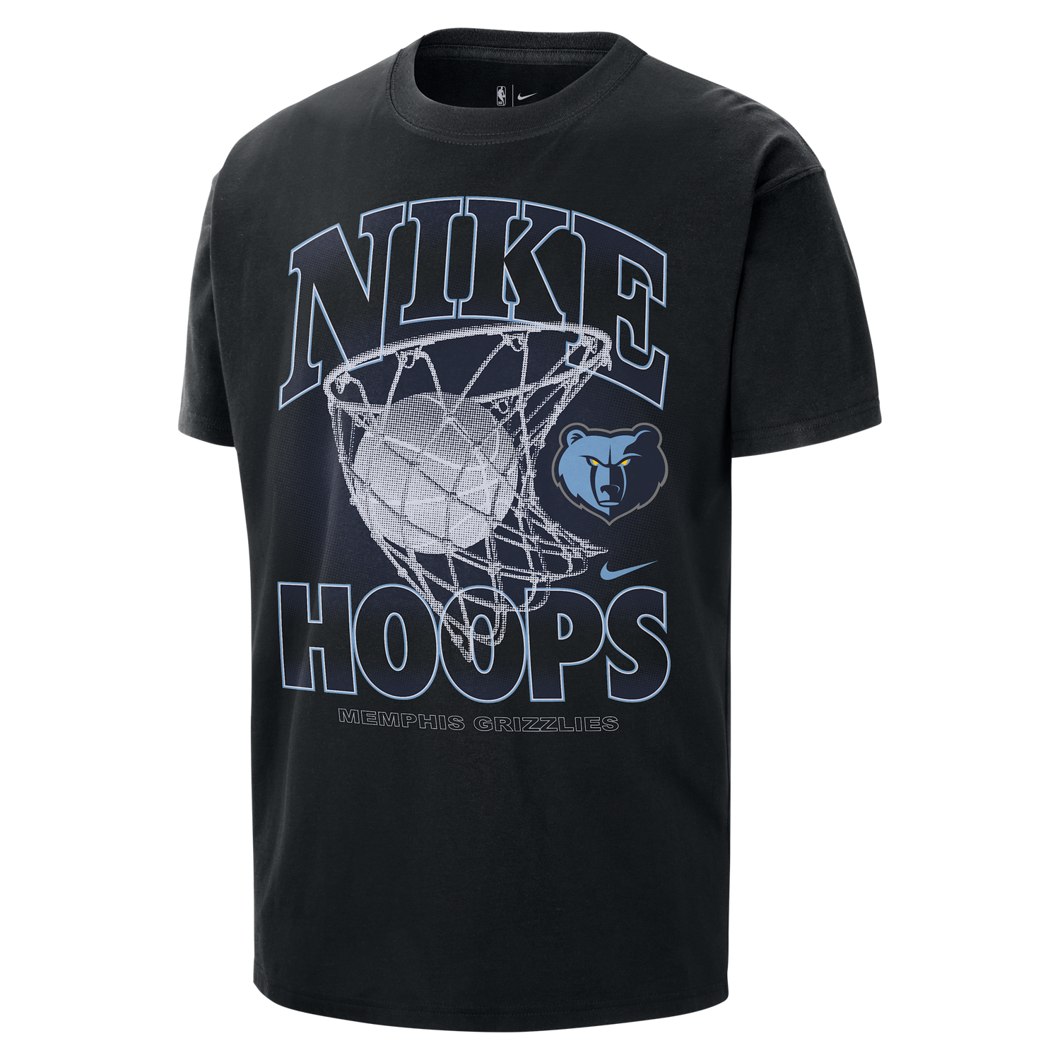 Majica kratkih rukava Nike NBA Max90 Memphis Grizzlies Courtside T-Shirt Crna | HQ1271-010, 0