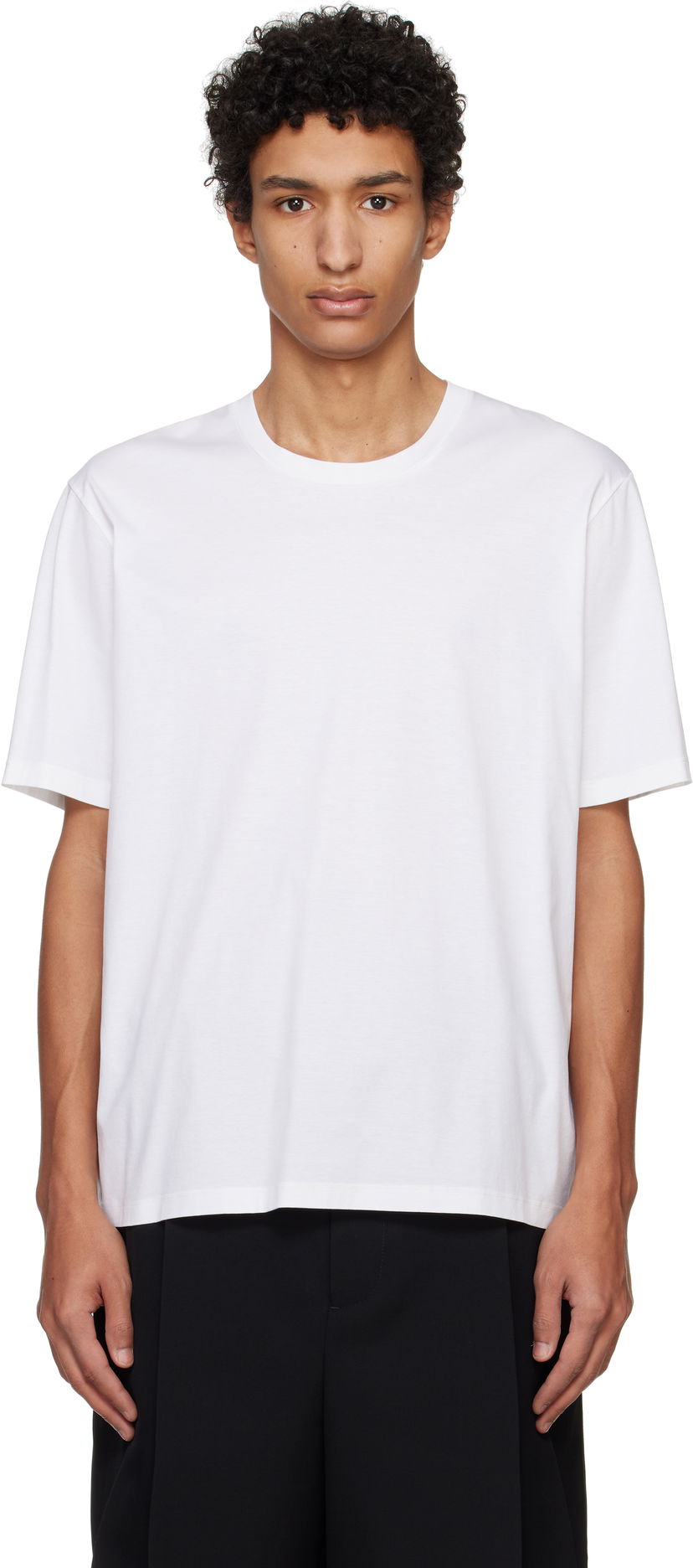 Majica kratkih rukava Jil Sander Jil Sander Cotton T-Shirt Bijela | J21GC0016_J45051