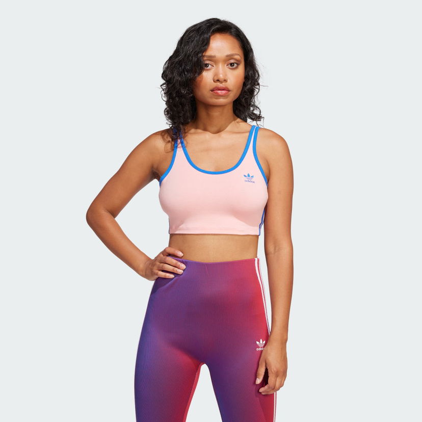 Grudnjak adidas Performance 3-Stripes Sports Bra Ružičasta | JP2293