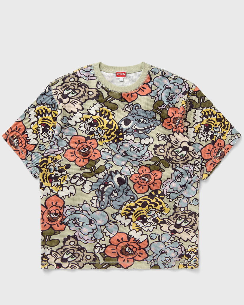 Majica kratkih rukava KENZO Kenzo x Verdy Collection Oversize T-Shirt Zelena | FF55TS4934WD.MU