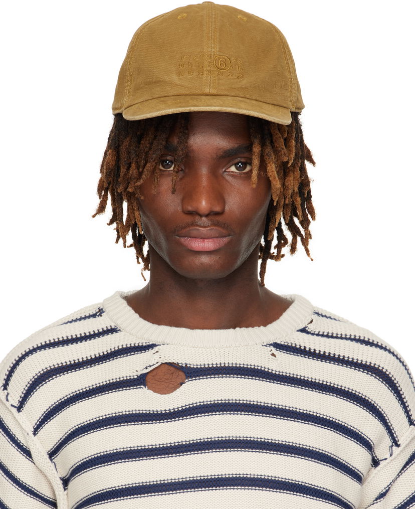 Kapa Maison Margiela MM6 Maison Margiela Baseball Cap Smeđa | SH0TC0005 M35346