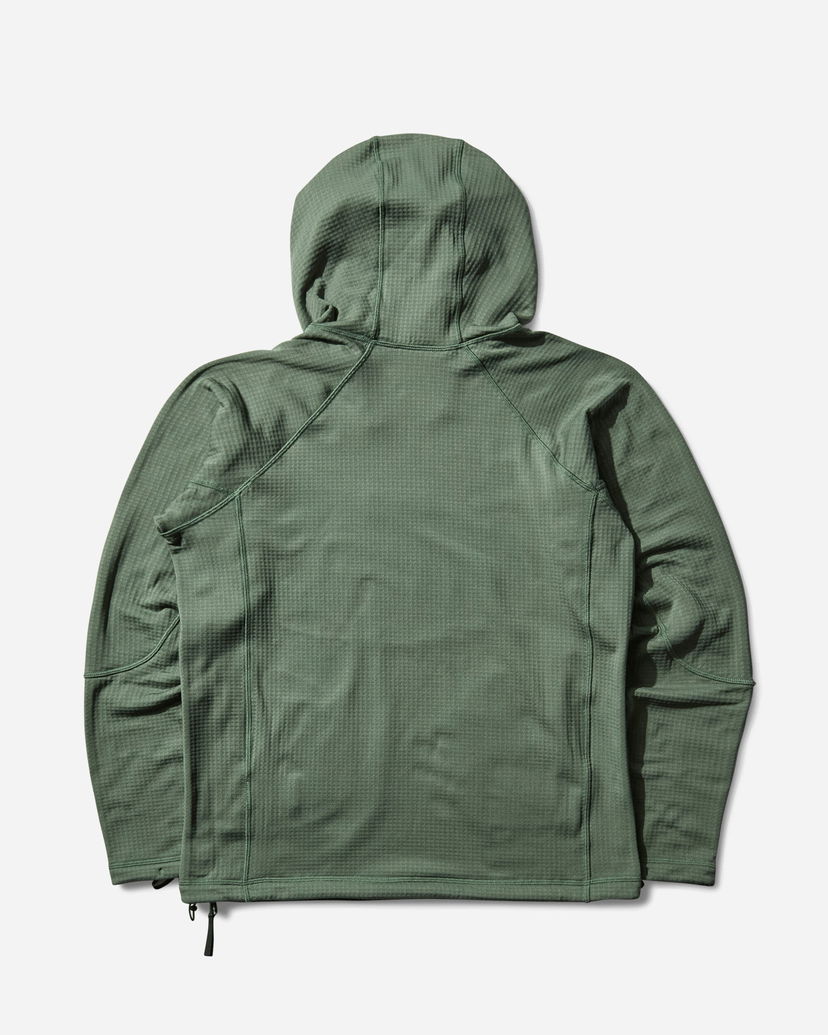Dukserice Rayon Vert Oasis Fleece Hoodie Zelena | S5RVSH01 GREEN