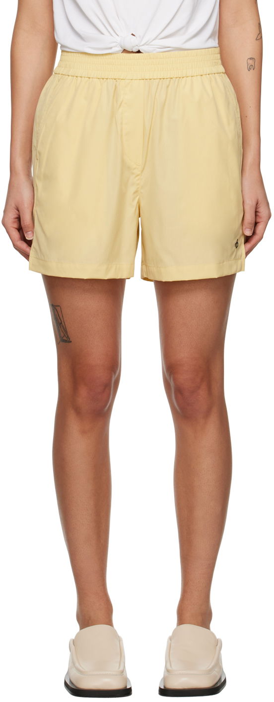Kratke hlače rag & bone Women's Emma Casual Shorts Žuta | WAW23S9011ZE11