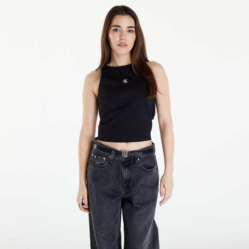 Majica bez rukava CALVIN KLEIN Archival Milano Top Crna | J20J223107 BEH