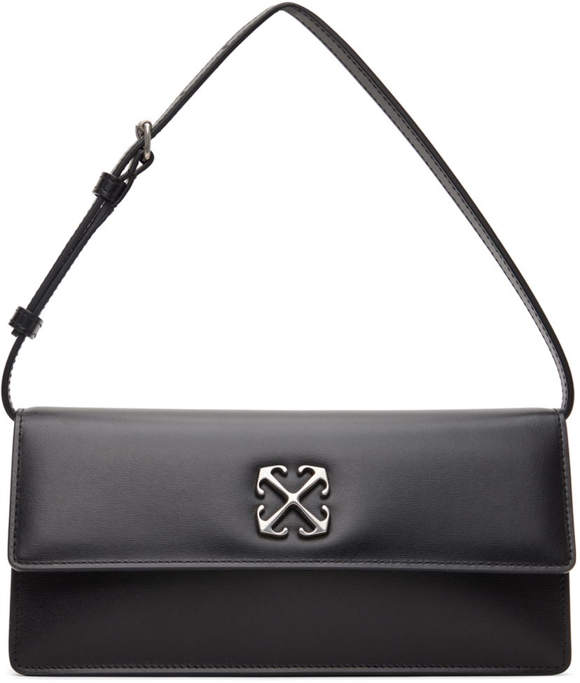 Torba za rame Off-White Jitney 1.0  Shoulder Bag Crna | OWNN172C99LEA0011072