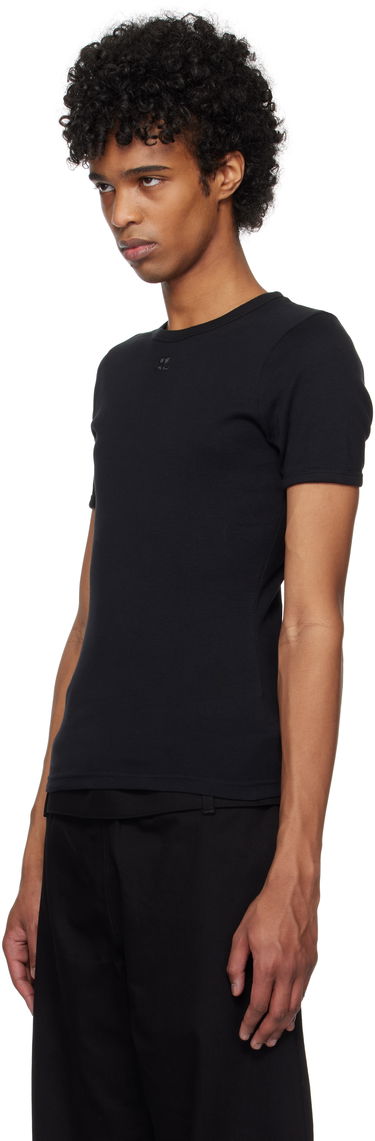 Majica kratkih rukava Courrèges Courrèges Signature T-Shirt Crna | 125JTS020JS0203, 3