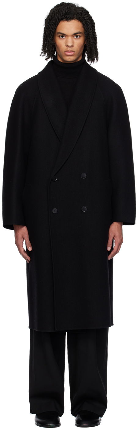 Trenčkot The Row Double-Breasted Oversized Coat Crna | 274-W1911