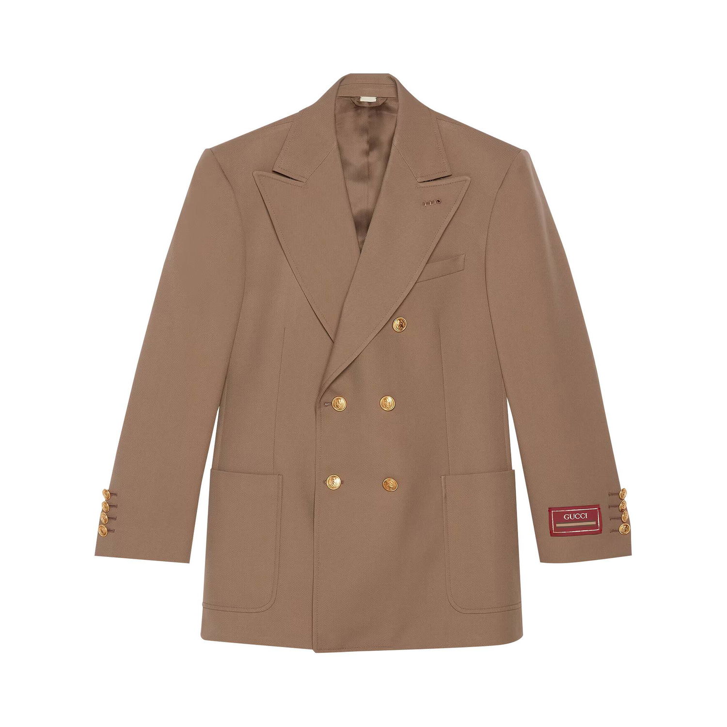 Kaputi Gucci Wool Double Breasted Coat Bež | 685870 Z568J 2052, 1