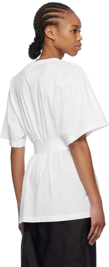 Majica kratkih rukava Maison Margiela MM6 Maison Margiela Taped Jersey T-Shirt Bijela | S52GC0335 M20048, 2