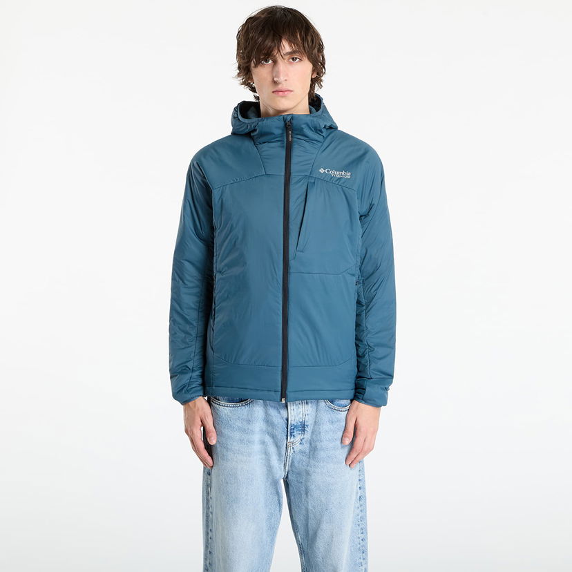 Jakna Columbia Silver Leaf™ Lite Hooded Jacket Plava | 2134532429