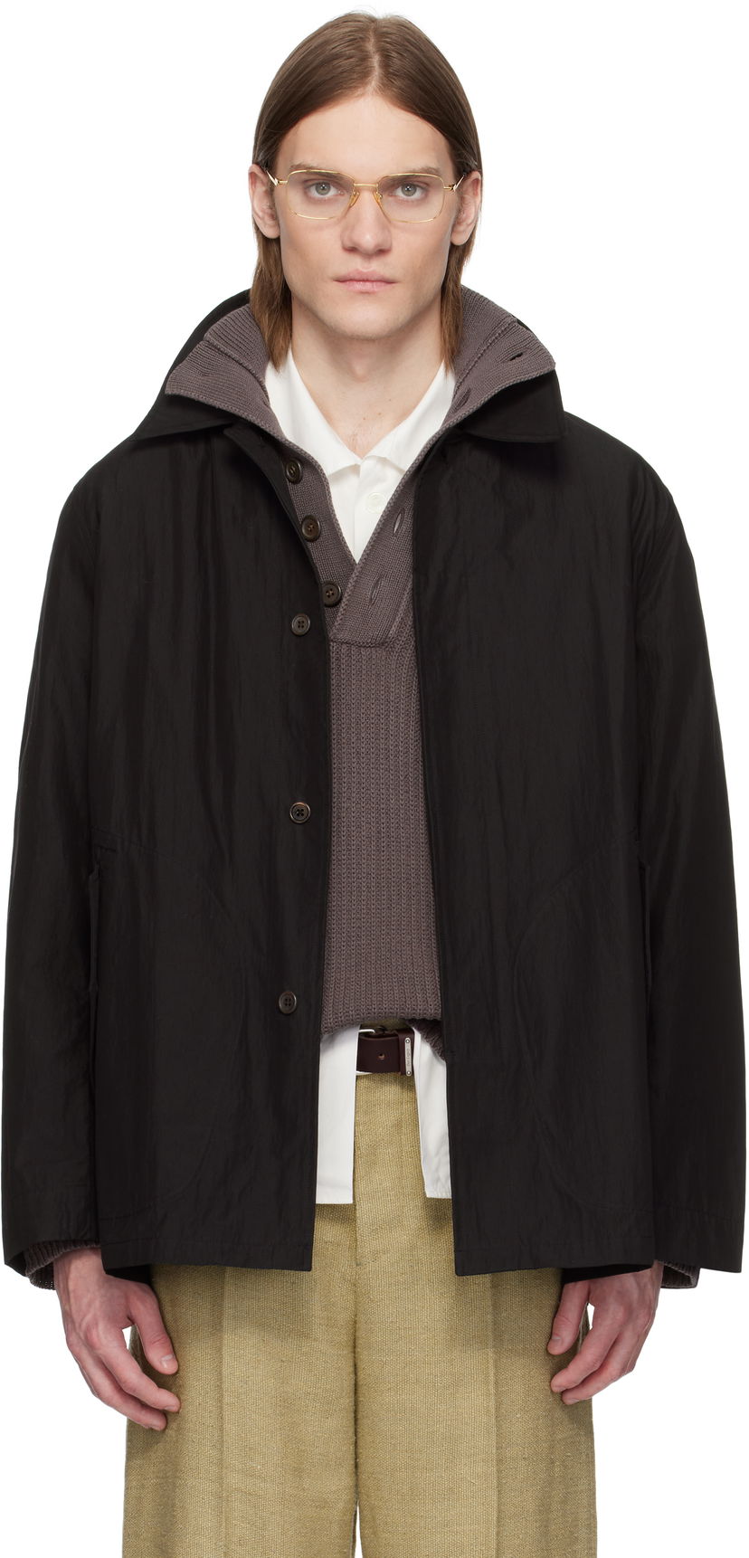 Parka OUR LEGACY Our Legacy Lead Jacket Crna | M2252LB