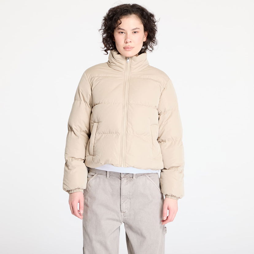 Pernata jakna Urban Classics Short Puffer Jacket Bež | TB4759-04732