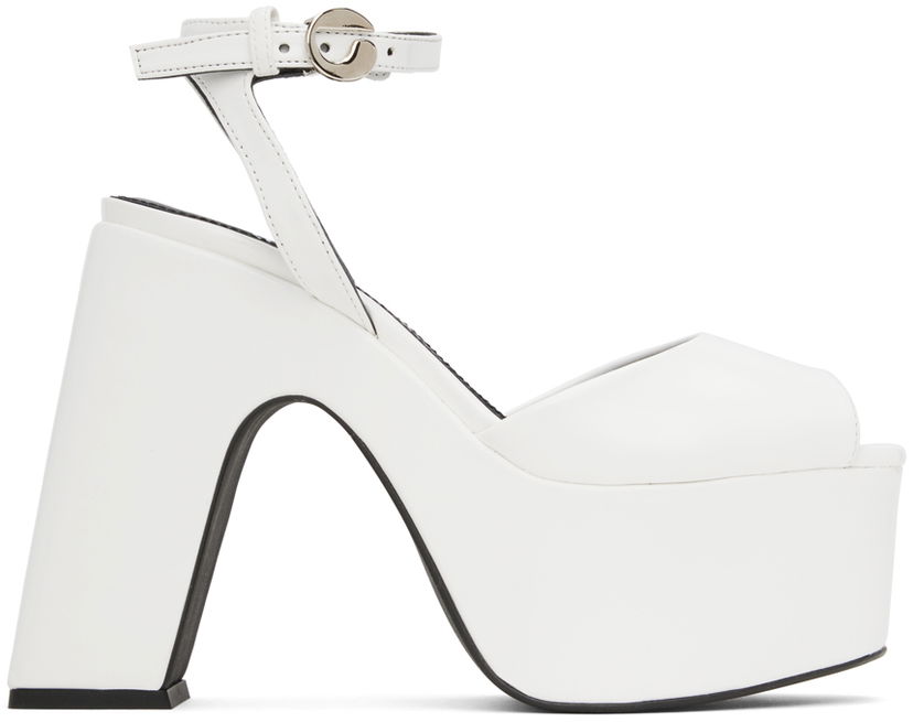 Tenisice i cipele Coperni Bridge Platform Sandals Bijela | COPSH14463