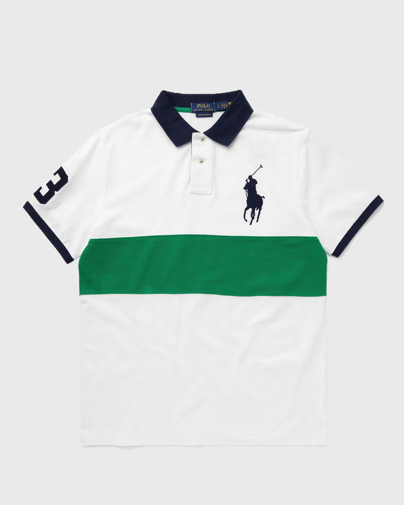 Polo majica Polo by Ralph Lauren Polo Ralph Lauren Cut and Sew Polo Shirt Bijela | 710969619001