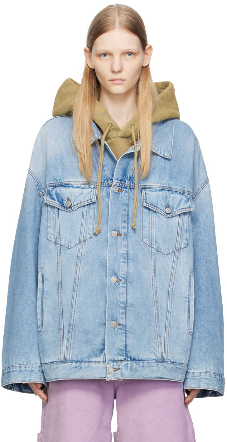 Odjeća Acne Studios Loose Fit Denim Plava | C90094-