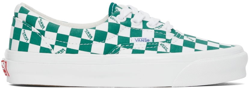Tenisice i cipele Vans Vault Checkerboard OG Era LX Zelena | VN0A3CXN9TX