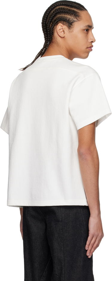 Majica kratkih rukava ADER ERROR ADER error 0103 Split Hem T-Shirt Bijela | BO01SSTS0103OW, 2