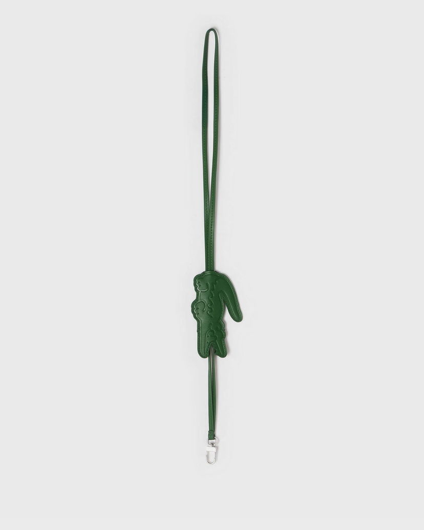 Privjesci za ključeve Lacoste Crocodile Leather Key Holder Zelena | NU5136HN-B01