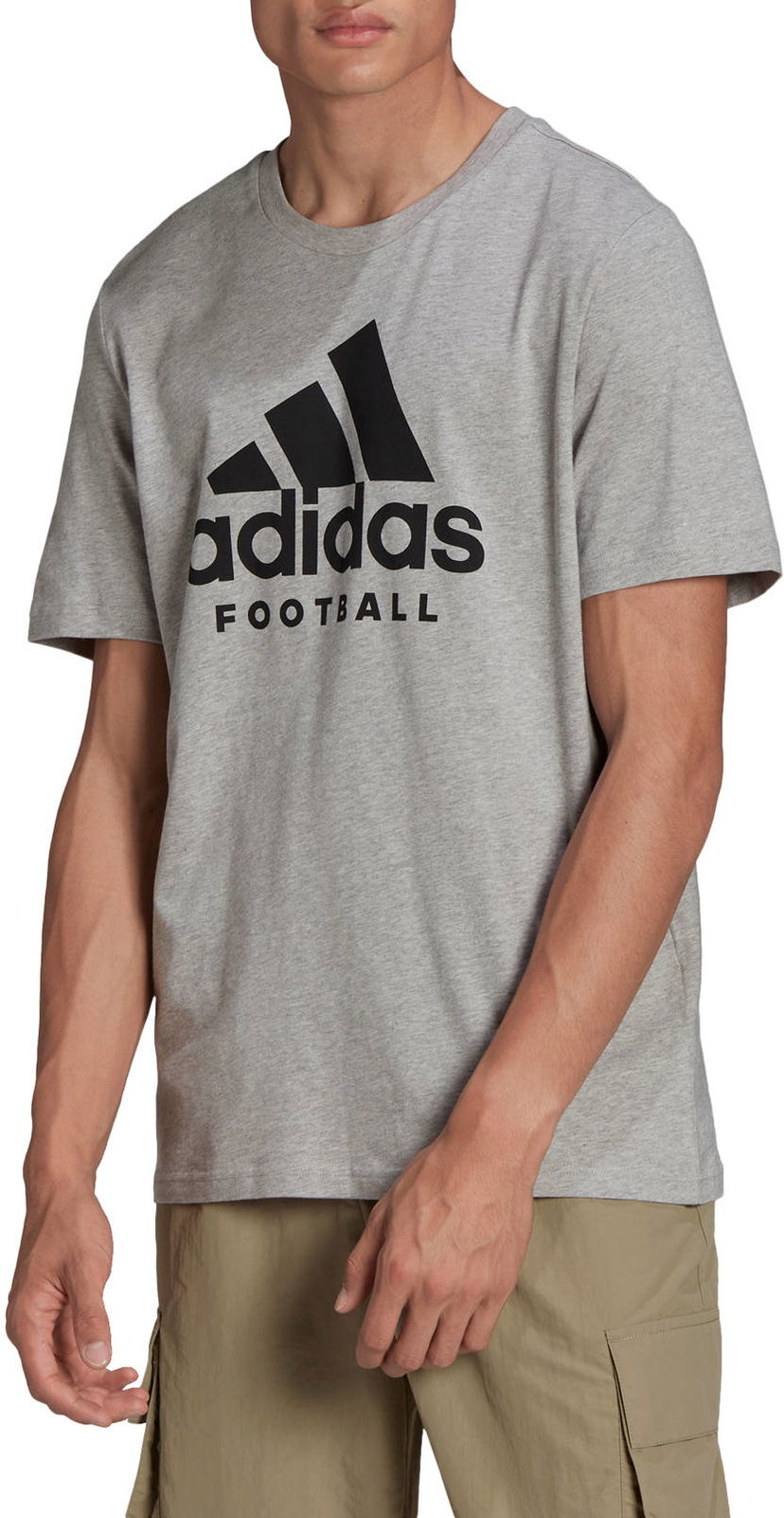 Majica kratkih rukava adidas Originals Football Graphic Tee Siva | ha0906
