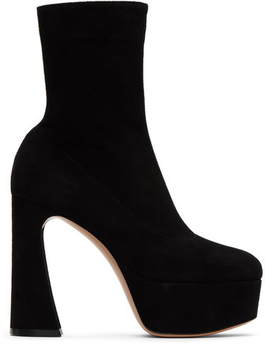 Tenisice i cipele Gianvito Rossi Suede Platform Ankle Boots Crna | G73174.70RIC.CAM, 0
