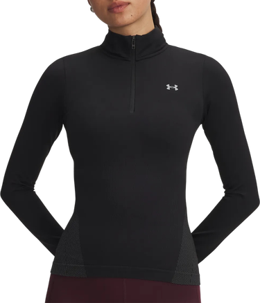 Majica kratkih rukava Under Armour Long Sleeve Vanish Seamless Quarter Zip Top Crna | 6000644-003, 0
