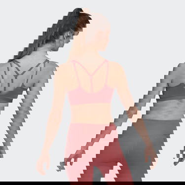 Grudnjak adidas Performance Coreessentials Medium-Support Sports Bra Crvena | HL8569, 4