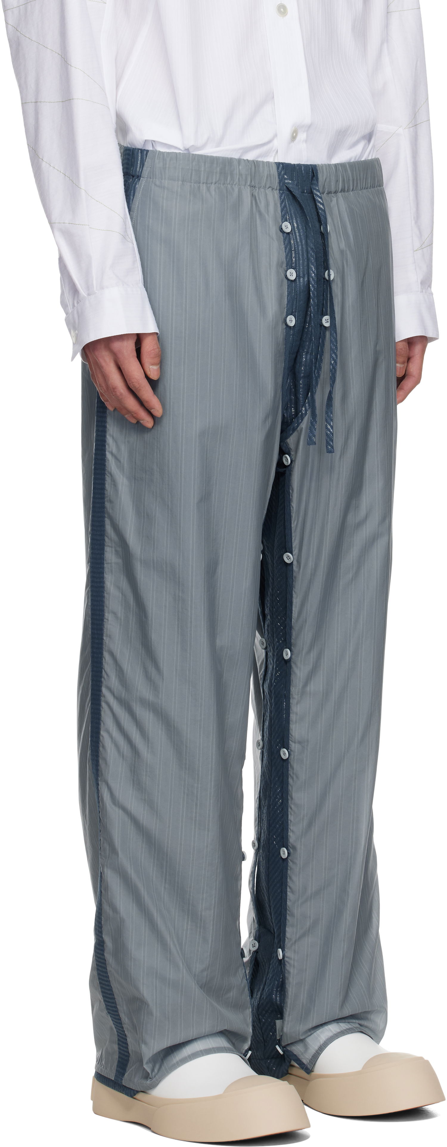 Hlače Craig Green Craig Green Layered Shell Trousers Plava | CGSS25CWOTR82, 1