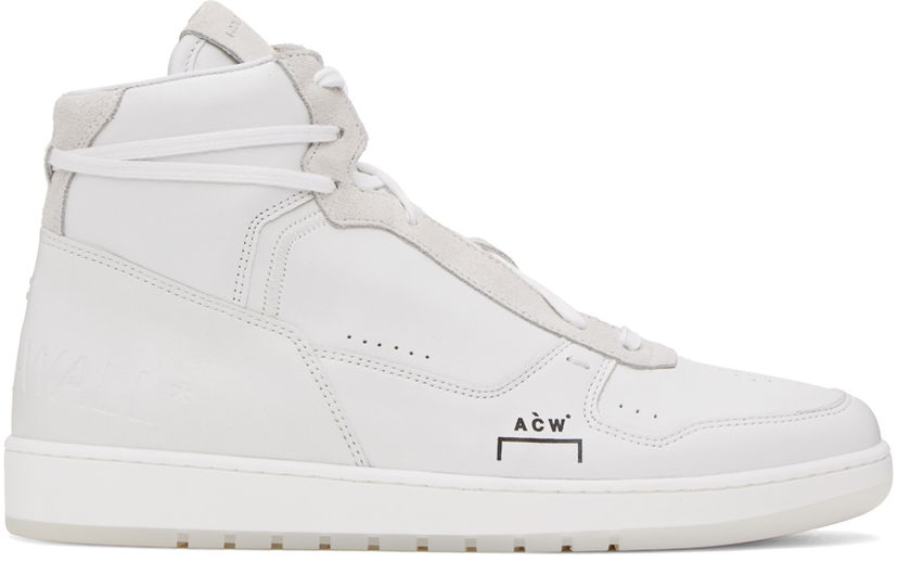 Tenisice i cipele A-COLD-WALL* Luol Hi Top "White" Bijela | ACWUF085
