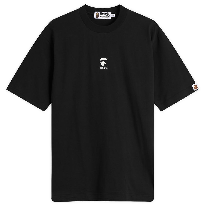 Majica kratkih rukava BAPE Ape Face Shrunk T-Shirt Crna | 001CSL801309M-BLK