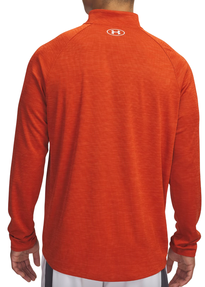 Dukserice Under Armour UA Tech Textured 1/2 Zip Top Narančasta | 1382797-844, 1