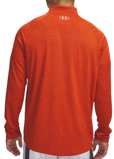 Dukserice Under Armour UA Tech Textured 1/2 Zip Top Narančasta | 1382797-844, 1